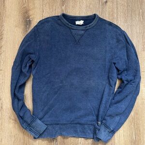 Denim & Supply Ralph Lauren Dark Blue Crewneck Sweatshirt Women XS